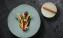 250820 Brae Sweet and sour chicories with roasted Shallot cream with Duck liver cocoa and pistacio Landscape 1
