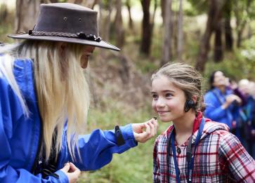 Wildlife Wonders tour with girl