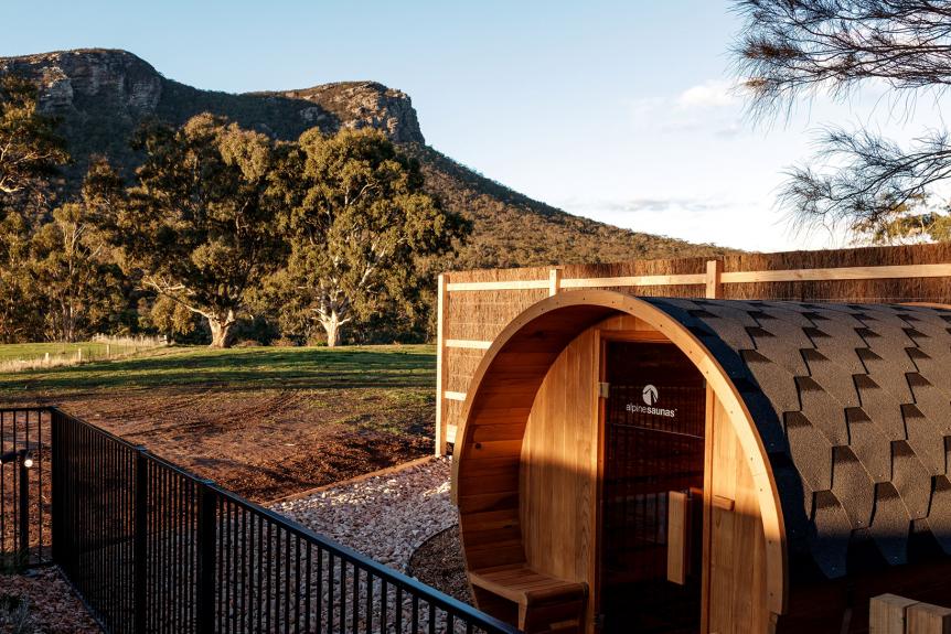 Alpine Sauna at Royal Mail Hotel2