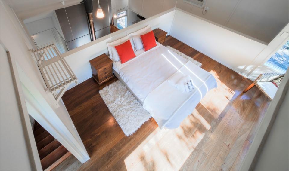 Aquila Eco Lodges Treehouse bedroom